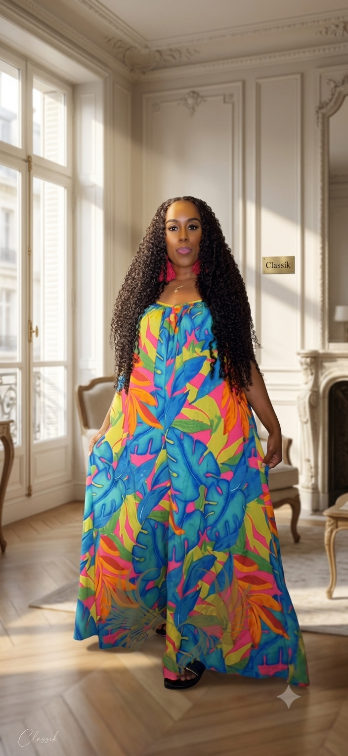 PETITE SIZE- Leaf Jumpsuit