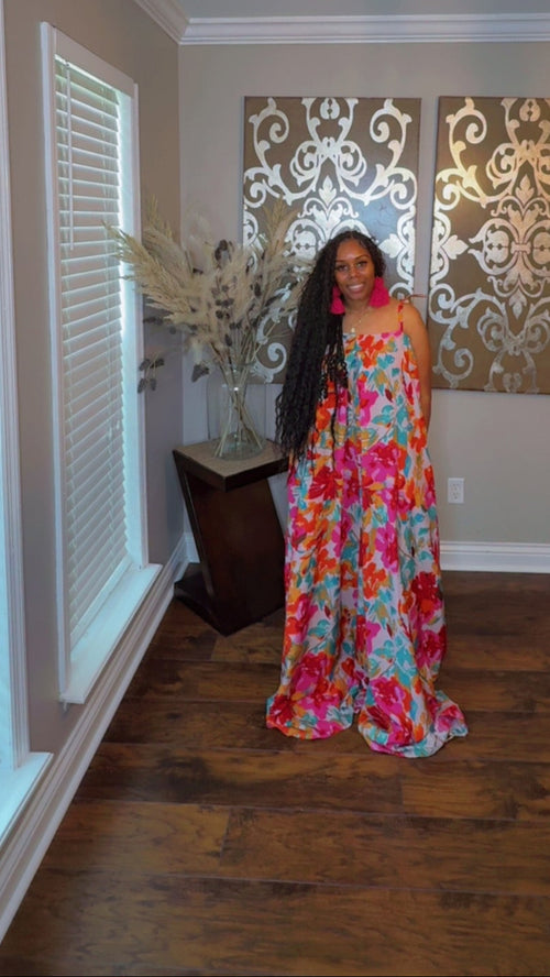 Floral Jumpsuit
