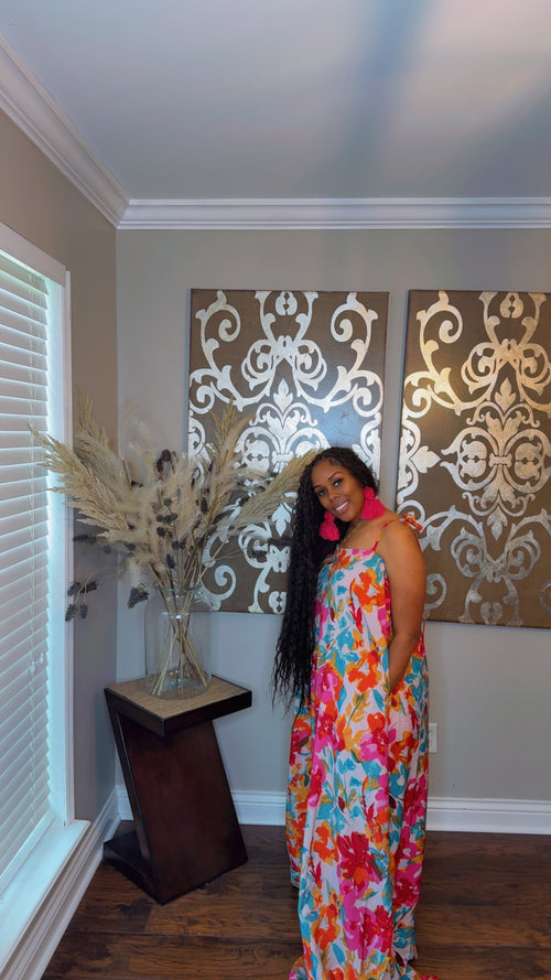 Floral Jumpsuit