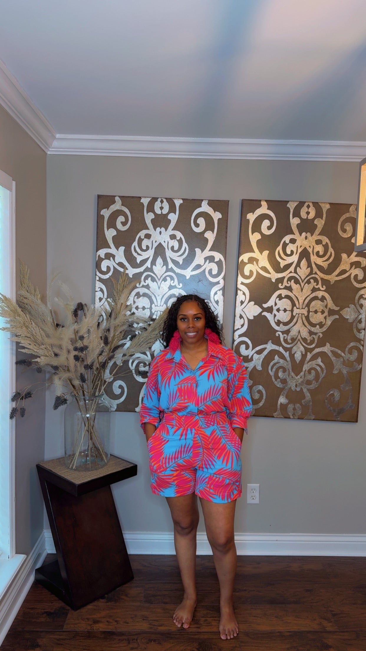 Hawaiian Short Set
