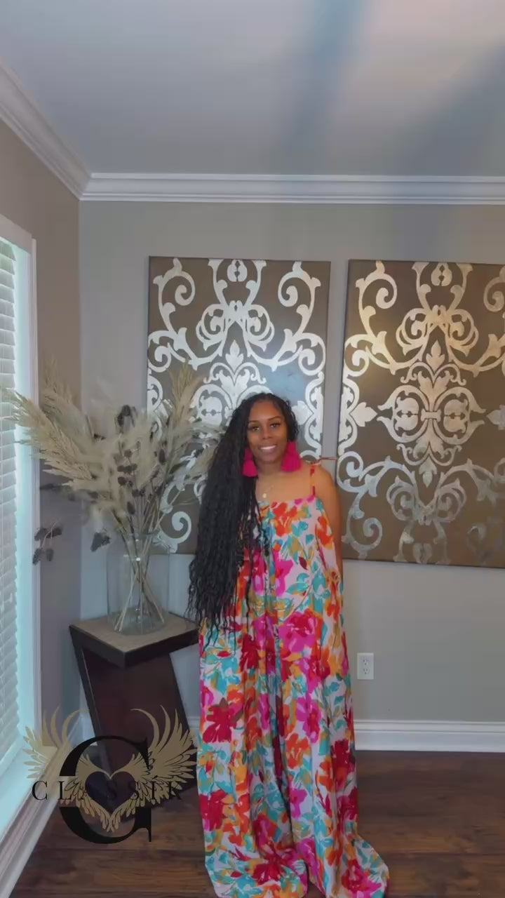 Floral Jumpsuit