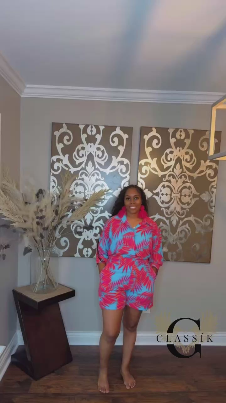Hawaiian Short Set